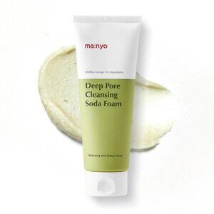 ma:nyo Deep Pore Cleansing Soda Foam Daily Face Wash, Non Irritating
